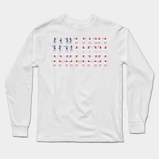 The Floss American Flag Long Sleeve T-Shirt